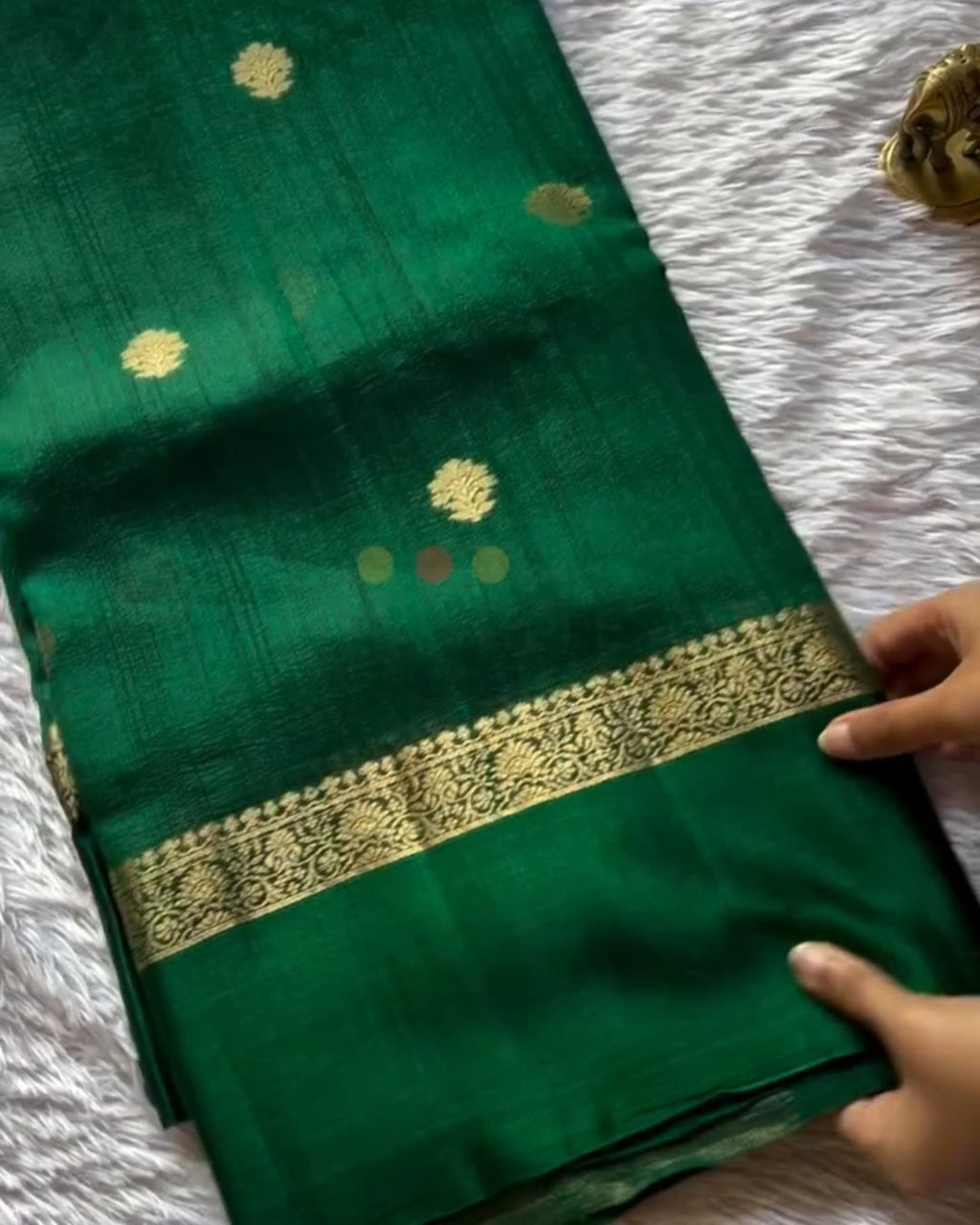 Emerald Silk Saree