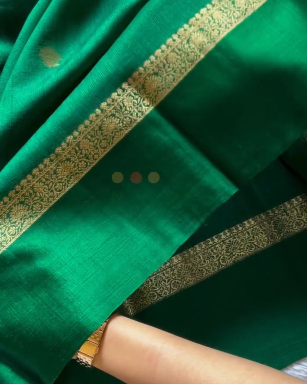 Emerald Silk Saree