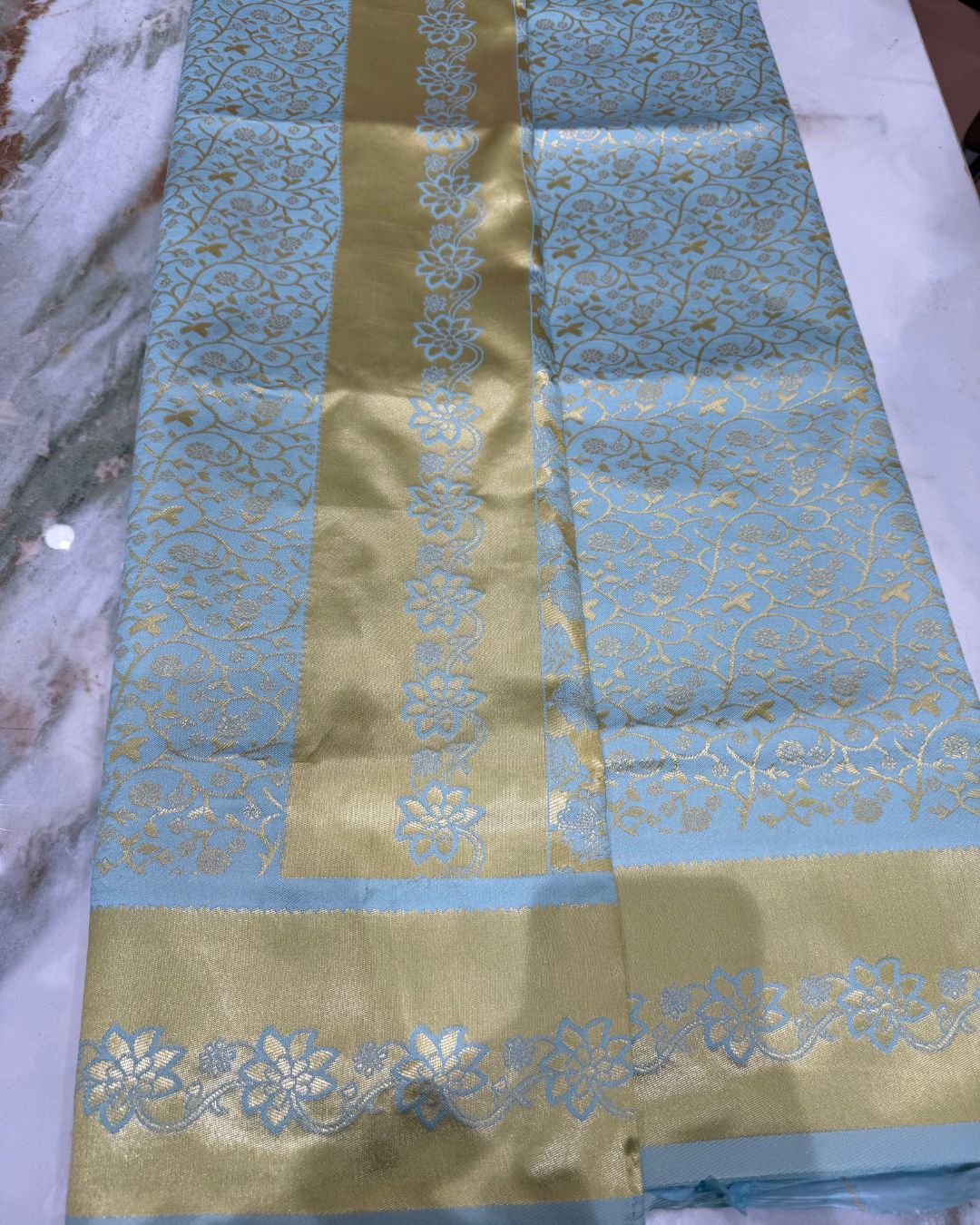 Goldenvaani Silk Saree